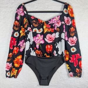 Desigual Multicolor Floral Bodysuit
